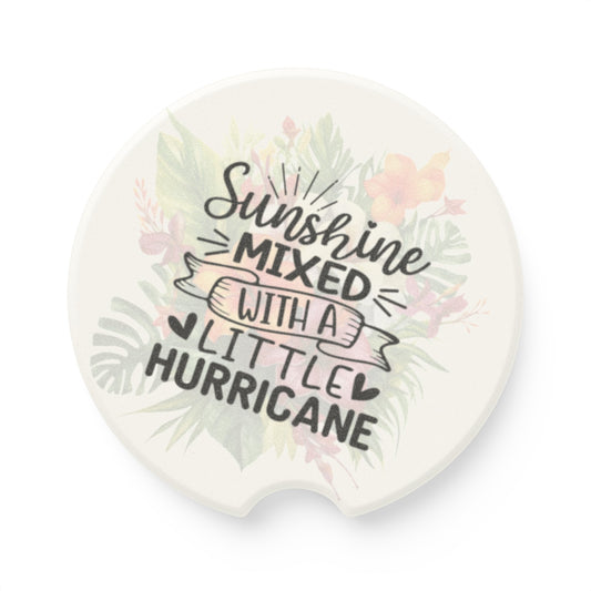 Sunshine mixed with a little Hurricane Soapstone Car Coaster