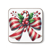 Christmas Candy Cane Coaster - Holiday Drinkware Decor