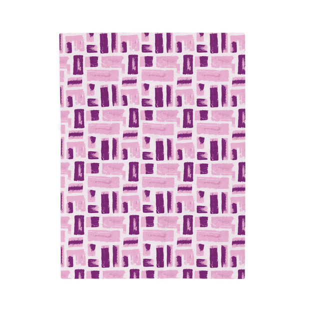 Cozy Abstract Pattern Velveteen Plush Blanket - Perfect for Home Comfort and Gifts