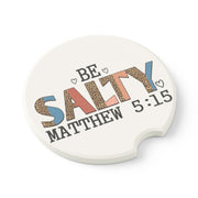 Be Salty Soapstone Car Coaster