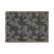 Cozy Cherry Blossom Woven Blanket - Perfect for Home Decor or Gifts