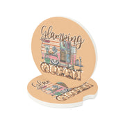 Glamping Queen Camping Soapstone Car Coaster