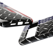 American Flag & Diamond Plate Phone Case - Durable Protection for Patriotic Spirit - Tough Cases