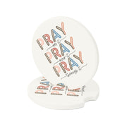 Pray Pray Pray Soapstone Car Coaster