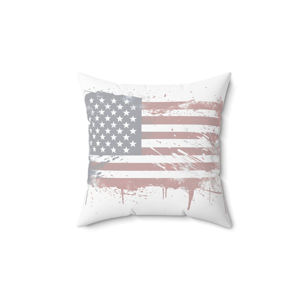 Spoiled by my Blue Collar Man - Spun Polyester Square Pillow
