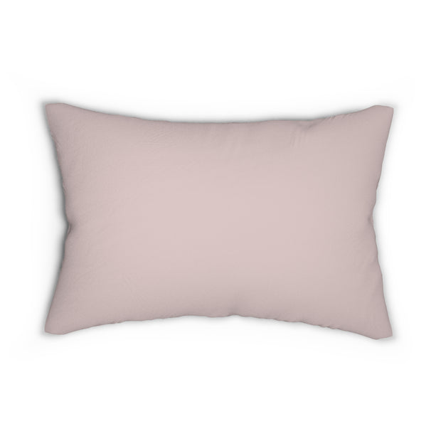 Teach Love Inspire with Coffee Cups Spun Polyester Lumbar Pillow