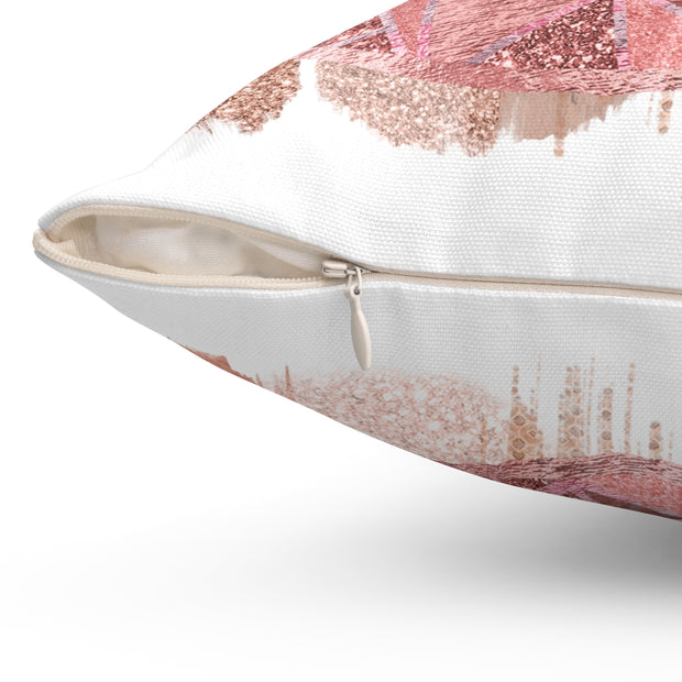 Badass MOM - Spun Polyester Square Pillow