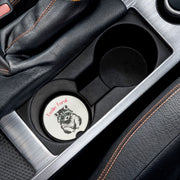 Feelin’ Feral Racoon Soapstone Car Coaster